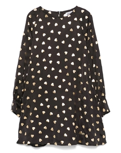 Платье с принтом, черный Moschino kids