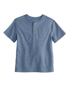 Детская рубашка с карманом для мальчиков Baby & Toddler, синий Jumping beans