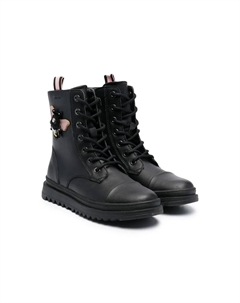 Ботинки Gillyjaw на шнуровке, черный Geox kids