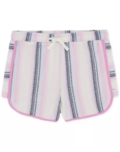 Шорты из махровой ткани Big Girls Daydreamin в полоску, розовый Roxy