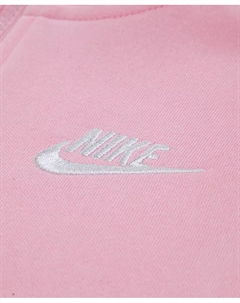 Детский комплект из 2 предметов: топ и широкие брюки Club Fleece для девочек, розовый Nike
