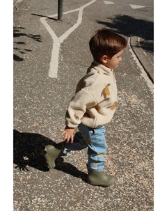 Детская куртка-бомбер Jody Teddy Jacket GRS, бежевый Konges slojd