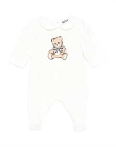 Пижама с принтом Тедди, белый Moschino kids