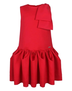 Платье My Jewel с бантом, красный Jessie and james kids