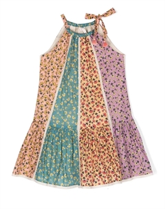 Платье с цветочным принтом, розовый Zimmermann kids