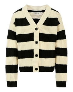 Полосатый кардиган на пуговицах, нейтральный Calvin klein kids