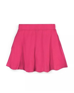 Юбка с карманом для девочек из органического хлопка Fair Trade, розовый Mightly