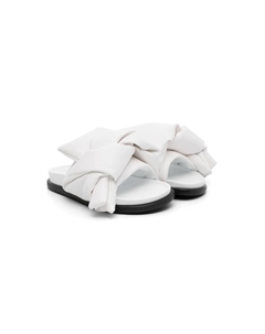 Сандалии с узлом, белый Nº21 kids