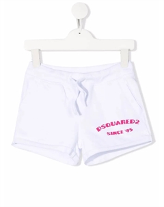 Спортивные шорты с логотипом, белый Dsquared2 kids