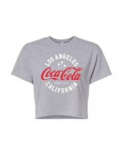 Футболка с принтом «Кока-кола Лос-Анджелес» от Juniors, серый Licensed character