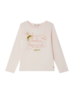 Футболка с длинным рукавом Tidjiane, розовый Bonpoint