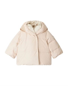 Двусторонний пуховик с капюшоном, розовый Bonpoint