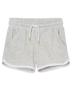 Лагерные шорты для девочек 4-16 лет, цвет snow white heather Lands' end