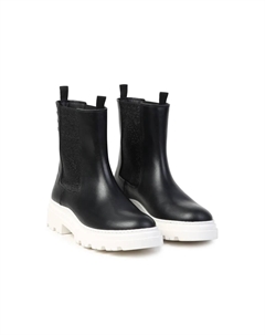 Ботинки с логотипом, черный Karl lagerfeld kids