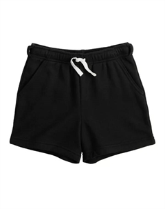 Короткие шорты из многослойного французского трикотажа для малышей и мальчиков, цвет black ore Jumping beans