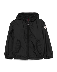 Куртка с капюшоном, черный Moncler enfant