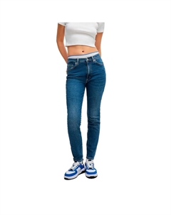 Джинсы BLUE Malu 10259234 high waist, синий Hugo