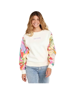 Толстовка Wavy Print, белый Rip curl