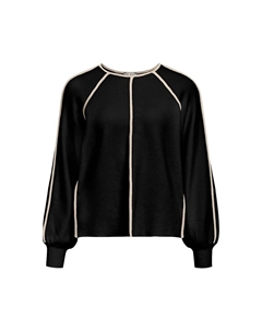 Свитер Reynard Contrast, черный Object