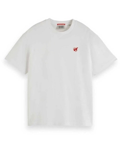 Футболка 180314, белый Scotch&soda