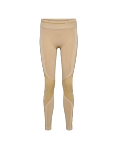 Леггинсы Lulu Scrunch Seamless, бежевый Hummel