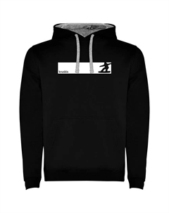 Худи Frame Snowboard Two-Colour, черный Kruskis