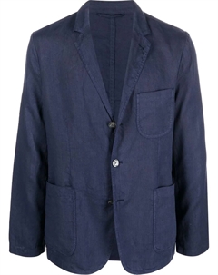 Льняной пиджак, синий Aspesi