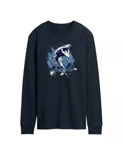 Мужская кофта с длинным рукавом «Мир Юрского периода» с мозазавром, синий Licensed character