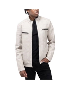 Мужская куртка из искусственной кожи, цвет stone Xray