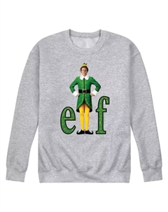 Мужская куртка-эльф с начесом Buddy, серый Licensed character