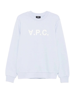 Толстовка с логотипом, синий A.p.c.