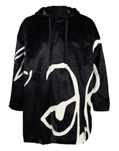 Шуба faces, черный Haculla