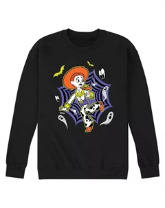 Мужская флисовая кофта с веб-графикой «История игрушек Джесси» от Disney/Pixar, черный Disney/pixar