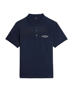 Рубашка-поло с вышитым логотипом Dimitri, синий Zadig&voltaire