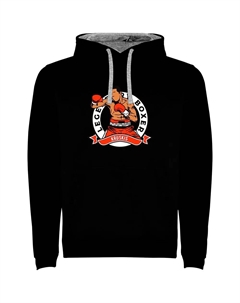 Худи Legendary Boxer Bicolor, черный Kruskis