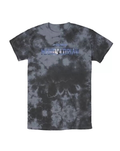 Мужская футболка с логотипом 2-го сезона сериала «Звездные войны: Мандалорец», черный Licensed character