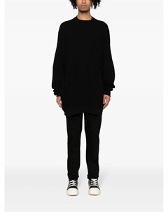 Толстовка с круглым вырезом, черный Rick owens