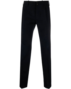 Прямые брюки средней посадки, синий Incotex