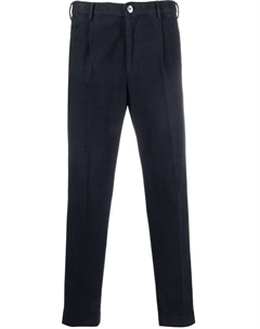 Зауженные брюки, синий Incotex