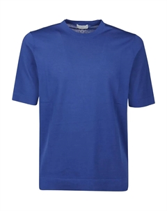 Хлопковая футболка с коротким рукавом, синий Ballantyne