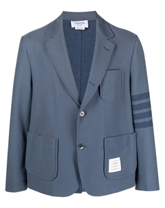 Пиджак с полосками, синий Thom browne