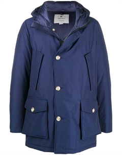 Парка с капюшоном, синий Woolrich
