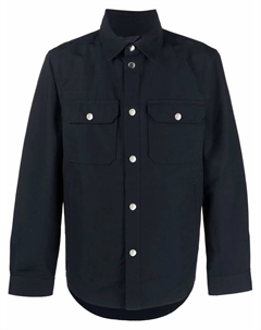 Рубашка с карманами, синий Woolrich