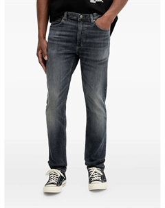 Джинсы с нашивкой, серый Hugo