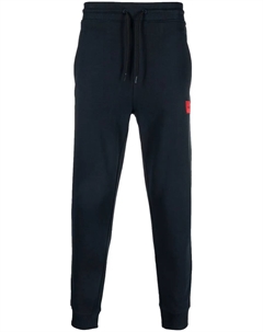 Спортивные брюки с нашивкой-логотипом, синий Hugo