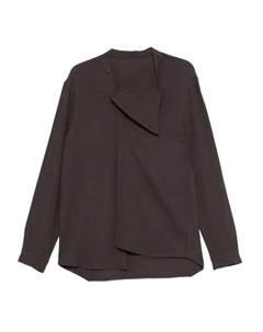 Кардиган асимметричного кроя, серый Rick owens