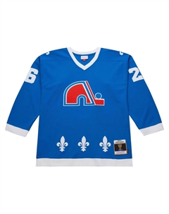 Топ 1980/81 Peter Stastny Quebec Nordiques Power Play Player, синий Mitchell and ness