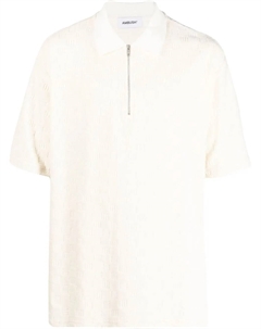 Фактурная рубашка поло с монограммой, белый Ambush