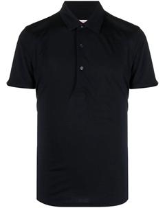 Рубашка поло Sebastian из шерсти мериноса, синий Orlebar brown