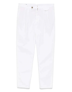 Прямые брюки, белый Incotex